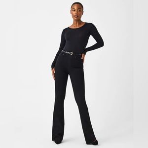 SPANX Women's Classic Black Flare Trousers